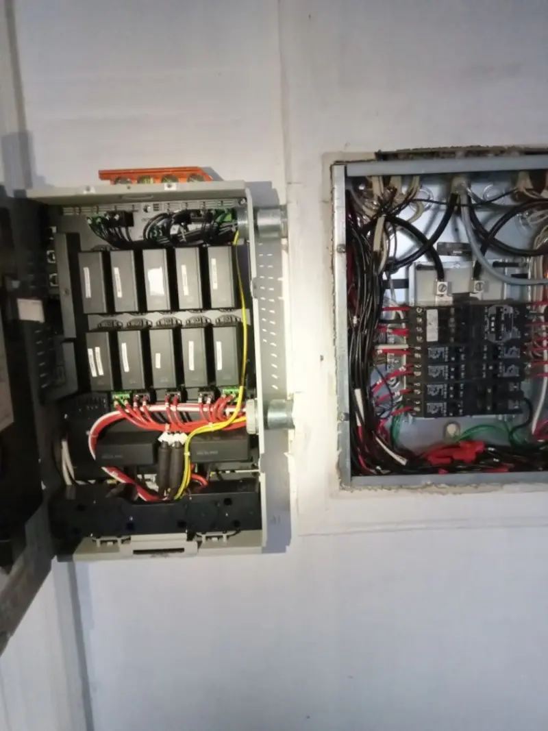 Electrical panel upgrade completed for Indoor Lighting Installation in North St. Paul